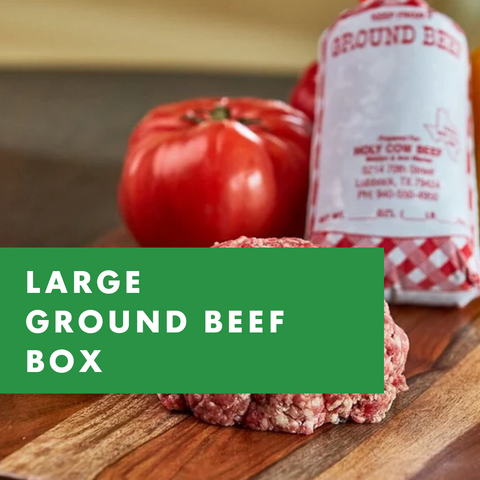 Large Ground Beef Box