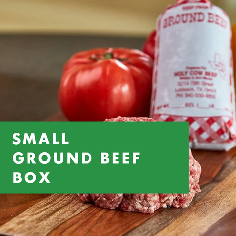 Small Ground Beef Box