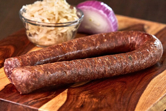 Spicy Beef Smoked German Sausage